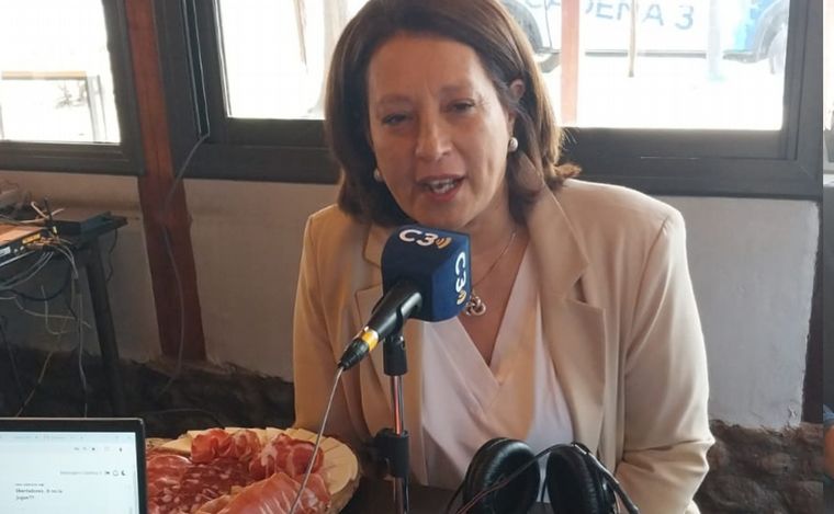 Paola Nanini, intendenta de Colonia Caroya.