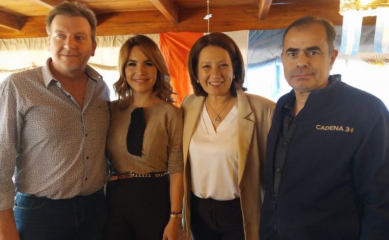 Hemmerling, Vivanco, Paola Nanini y Eric Italia.