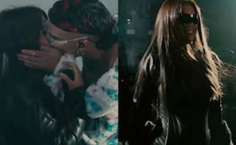 Wanda Nara tuvo su debut en el escenario al ritmo de Bad Bitch. (Foto: captura video)