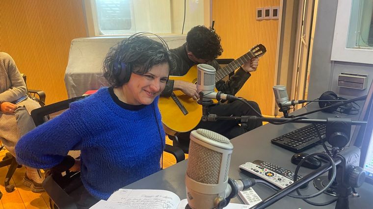 Mery Murúa en Rony en Vivo. 