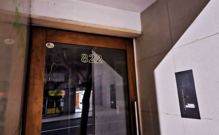 La fachada del edificio que dio lugar al robo.