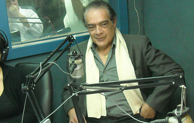Jorge Mansilla y Horacio Gramajo en la radio.