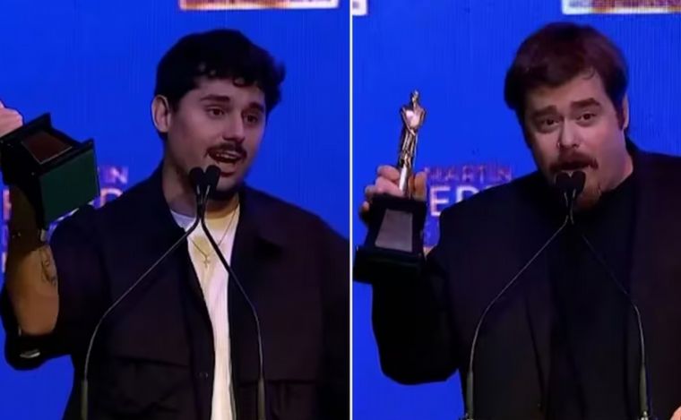 Luquitas Rodríguez y Migue Granados se llevaron las dos estatuillas del Martín Fierro