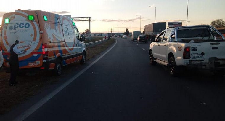 El vehículo era conducido por una mujer.