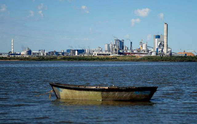 El río Uruguay, punto de tensión entre Argentina y el país vecino.