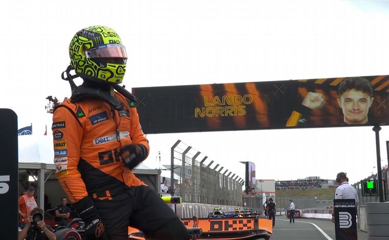 Lando y otra de sus grandes actuaciones, para su cuarta pole de F1