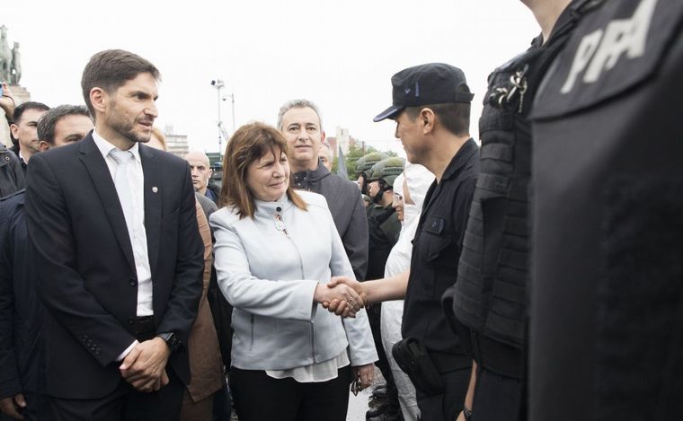 Patricia Bullrich destacó el trabajo que realizaron sobre la inseguridad en Rosario.