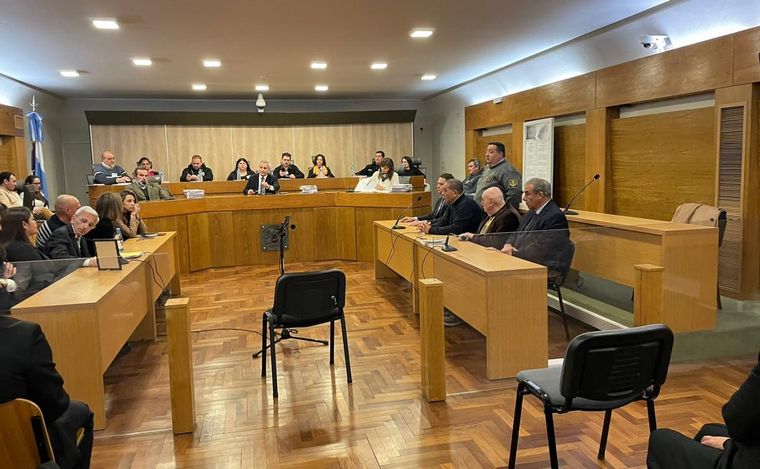 El juicio contra Diego Concha. (Foto: Daniel Cáceres/Cadena 3)