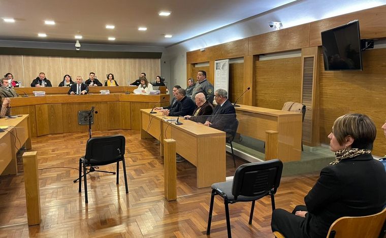 El juicio contra Diego Concha. (Foto: Daniel Cáceres/Cadena 3)