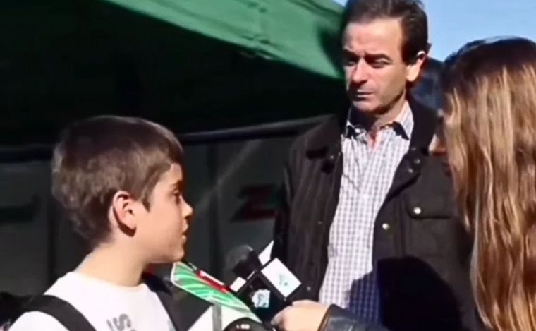 Franco Colapinto en sus inicios en el automovilismo. Foto: captura. 