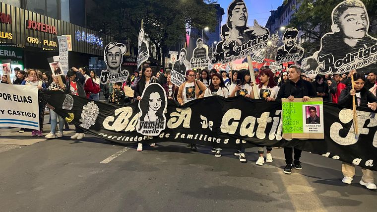 Marcha contra el gatillo fácil en Córdoba.