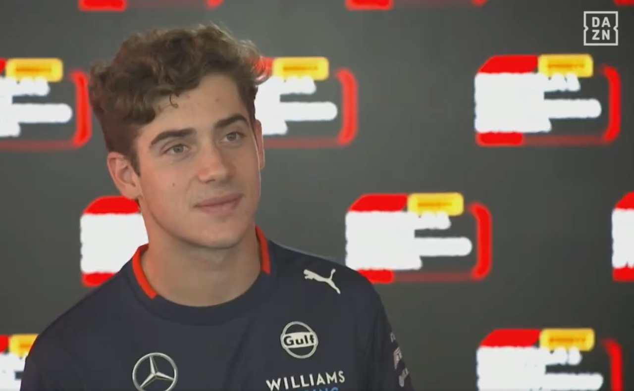 Franco dijo que "en Italia siempre me va bien"