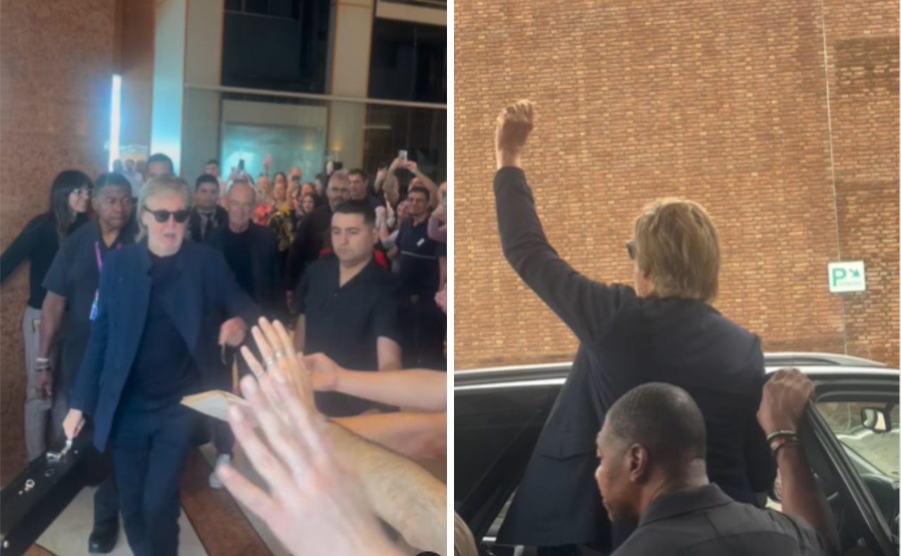 Paul McCartney en el hotel Quinto Centenario