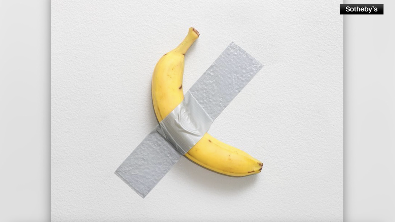 La banana más cara del mundo.