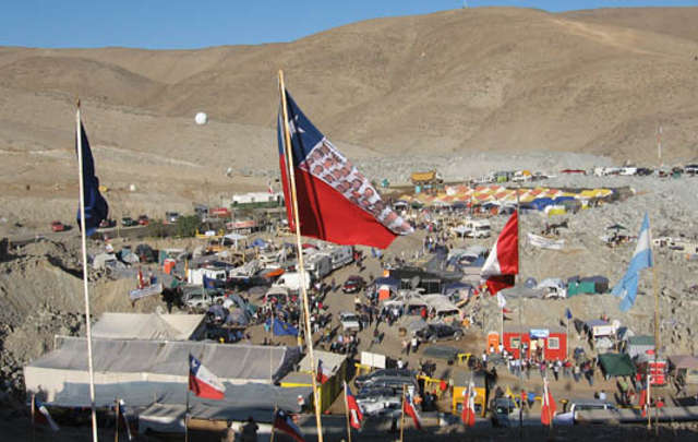 A un año del rescate de los 33 mineros chilenos.