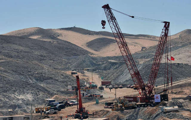 A un año del rescate de los 33 mineros chilenos.