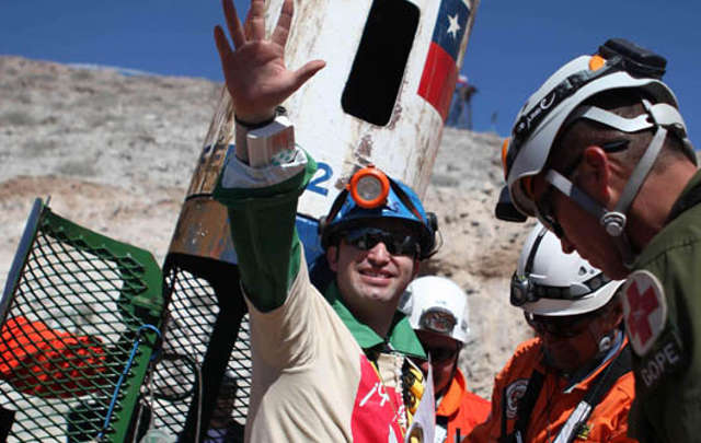 A un año del rescate de los 33 mineros chilenos.