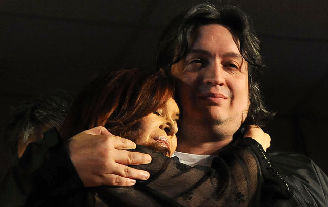 FOTO: Cristina Fernández fue reelecta y dio un discurso en el que recordó a Néstor Kirchner. 