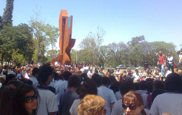 El acto se vivió con mucha felicidad.