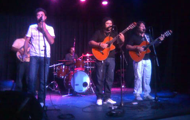 Gualicho brilló en el show de anoche.