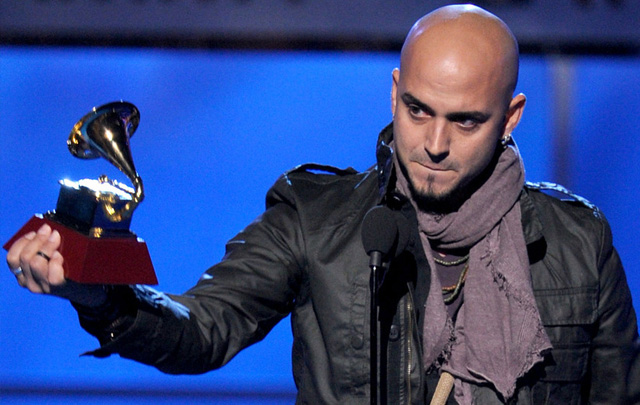 Sie7e durante los premios Grammy