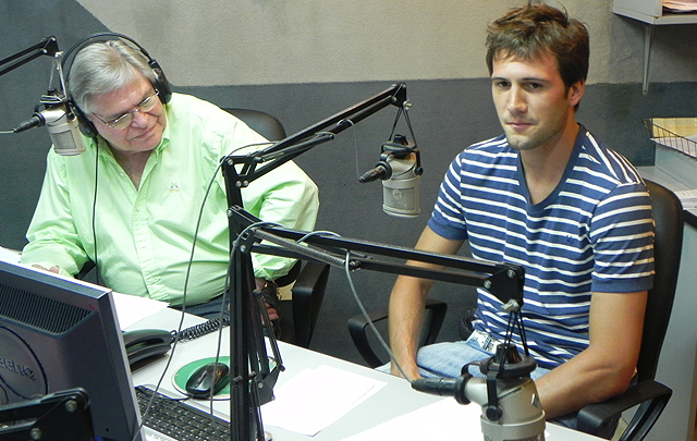 Franco'El ' Mudo'' Vázquez estuvo de visita en Viva la Radio.