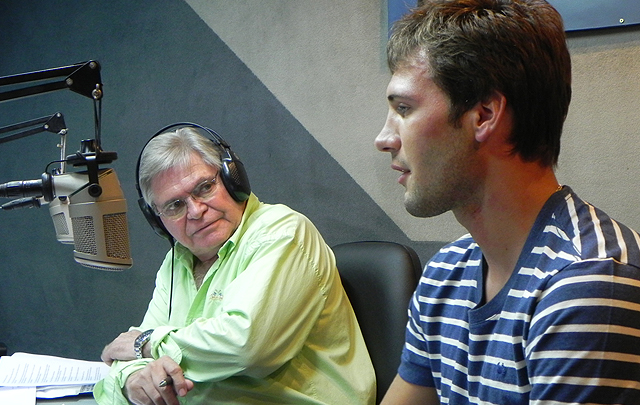 Franco'El ' Mudo'' Vázquez estuvo de visita en Viva la Radio.
