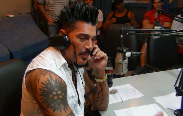 Ricardo Fort, en el estudio de Cadena 3.