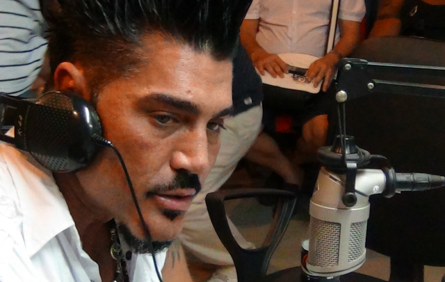 Ricardo Fort, en el estudio de Cadena 3.