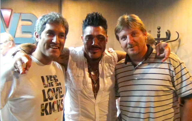 Juan Pablo Estela y Guillermo Hemmerling, los nuevos patovicas de Ricardo Fort. 