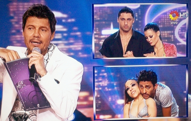 Toda la expectativa de las parejas finalistas antes de la consagración.