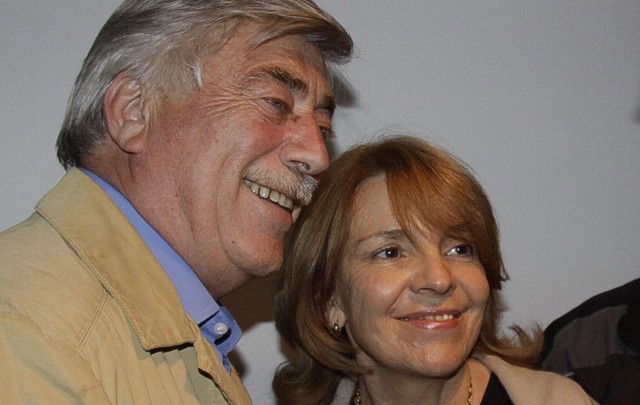 Soria y su esposa, Susana Freydoz.