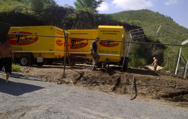 Preparativos para la presentación de David Guetta en La Estación
