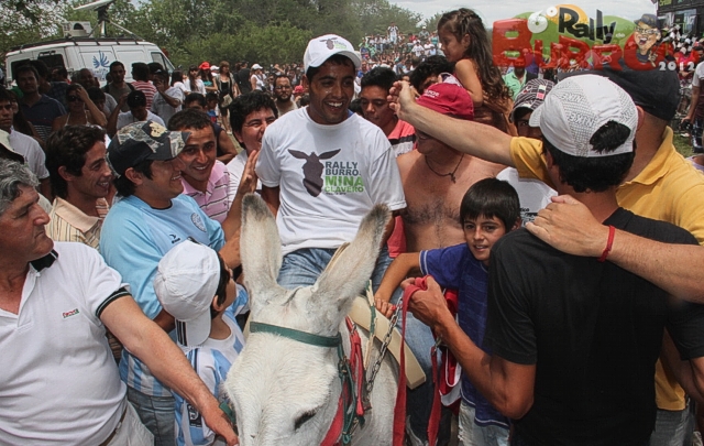 ''Jurulo'', el burro ganador de la sexta edición.