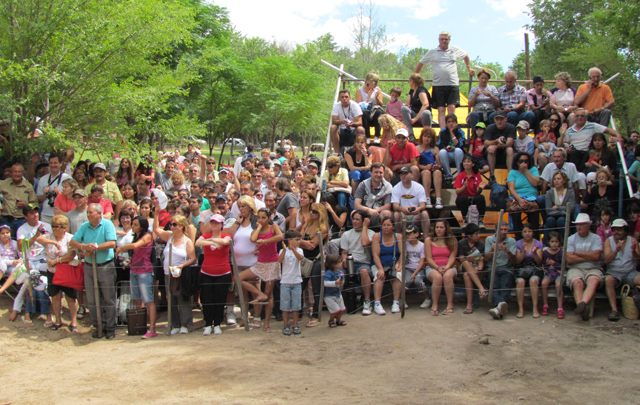 El Rally se corrió con un imponente marco de público.