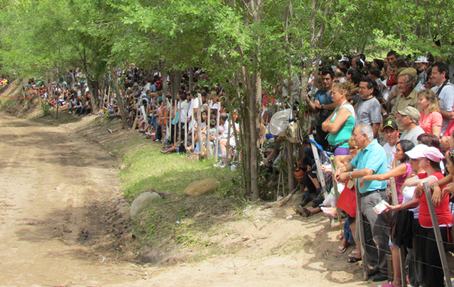 El Rally se corrió con un imponente marco de público.