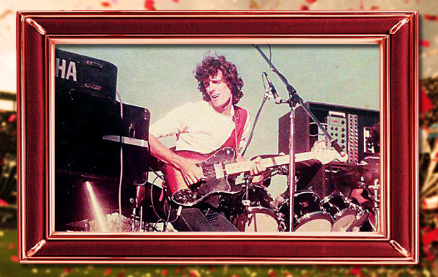 ''El Flaco'' fue un fanático de River y esta imagen lo prueba.