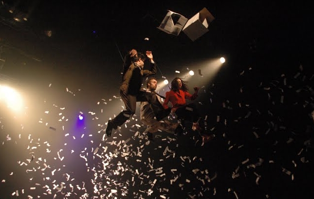 Fuerza Bruta deslumbró anoche.