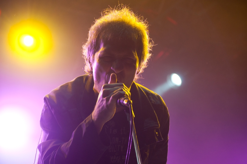 En la segunda noche, Malón actuó en el escenario principal