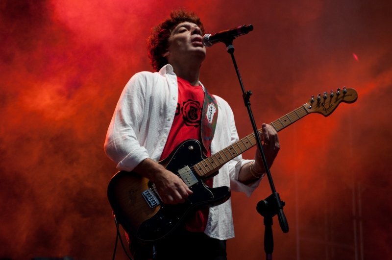 Juanse fue una de las figuras que coronaron la última noche del Cosquín Rock.