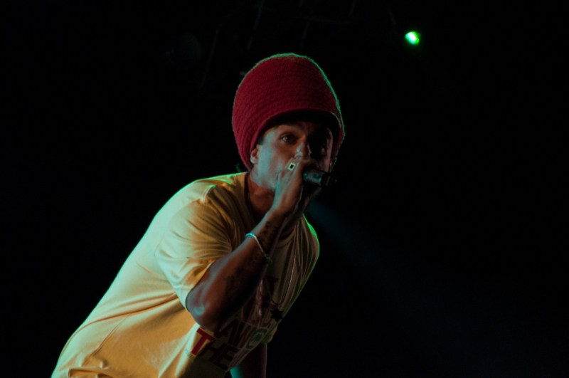 Dred Mar I en la tercera jornada del Cosquín Rock 2012.