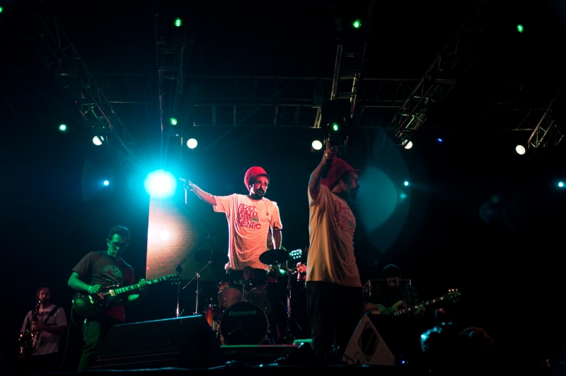 Dred Mar I en la tercera jornada del Cosquín Rock 2012.