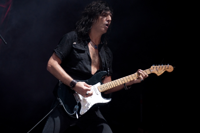 Ratablanca en el cierre del Cosquín 2012.