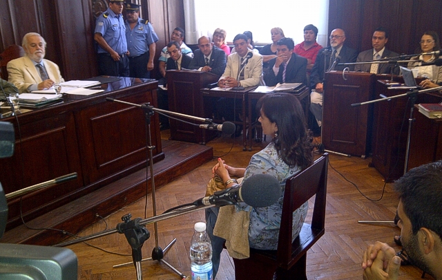 Susana Trimarco declara en el Juicio por Marita Verón.