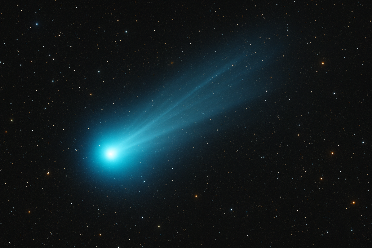 El Cometa 3I/ATLAS reaparece más brillante y azul tras su paso por el sol