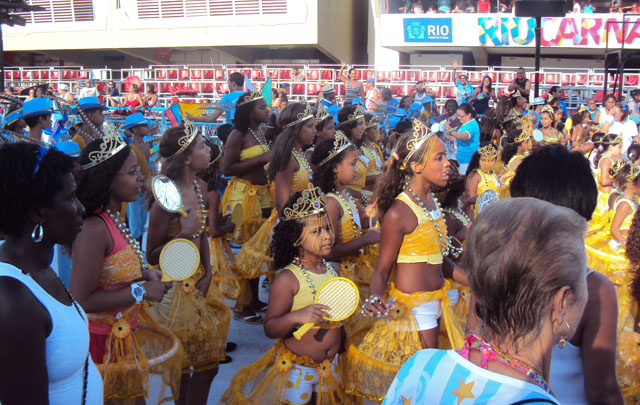 La alegría brasilera ya fluye a borbotones en la ciudad de Río de Janeiro.
