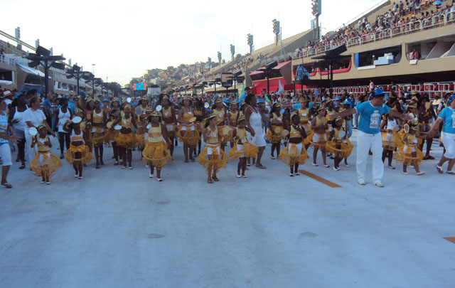 La alegría brasilera ya fluye a borbotones en la ciudad de Río de Janeiro.