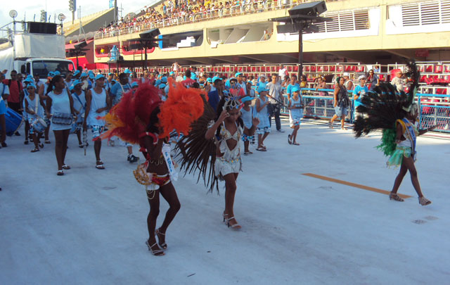 La alegría brasilera ya fluye a borbotones en la ciudad de Río de Janeiro.