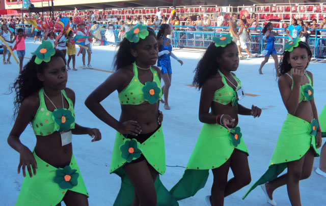 La alegría brasilera ya fluye a borbotones en la ciudad de Río de Janeiro.