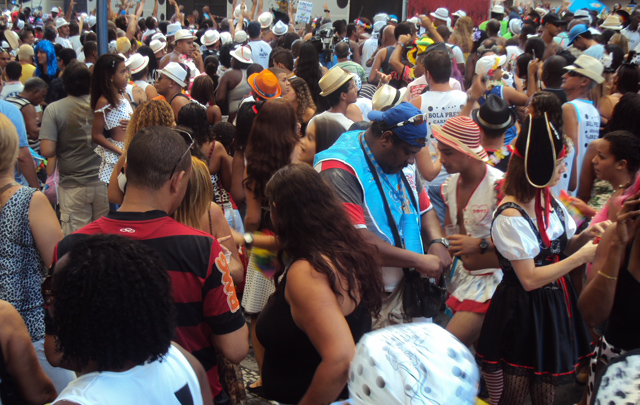 La alegría brasilera ya fluye a borbotones en la ciudad de Río de Janeiro.